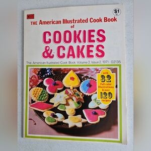 The American Illustrated Cook Book of Cookies & Cakes Vintage